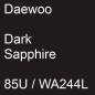 Preview: Daewoo, Dark Sapphire, 85U / WA244L.